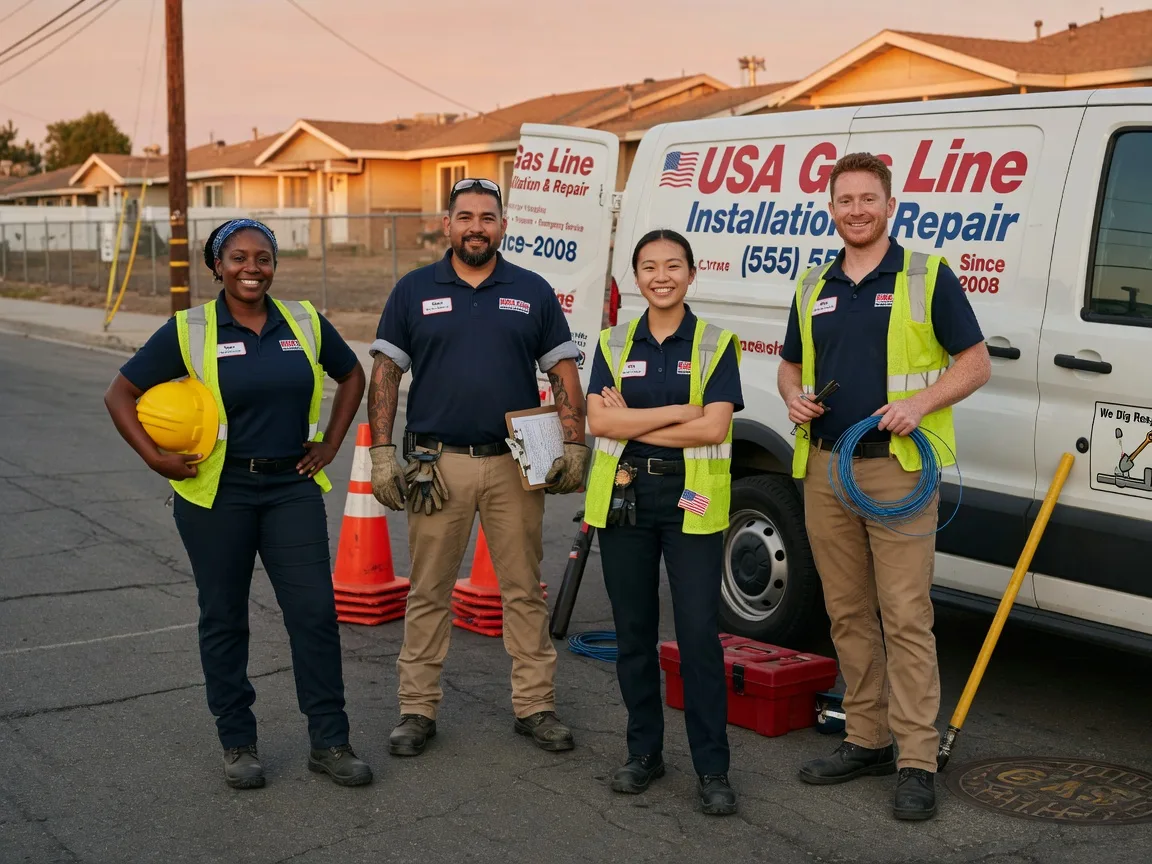 Gas Line Installation company in Luxemburg, WI